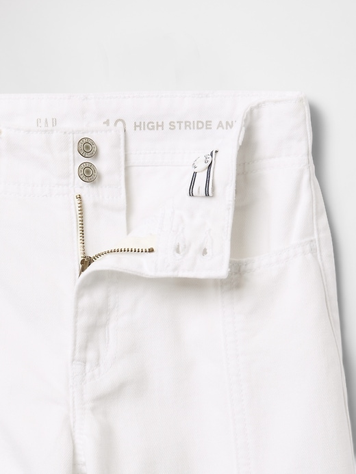 Image number 5 showing, Kids High Rise Stride Wide-Leg Ankle Jeans