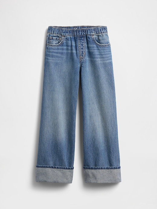 Image number 2 showing, Kids Low Rise Easy Wide-Leg Baggy Jeans