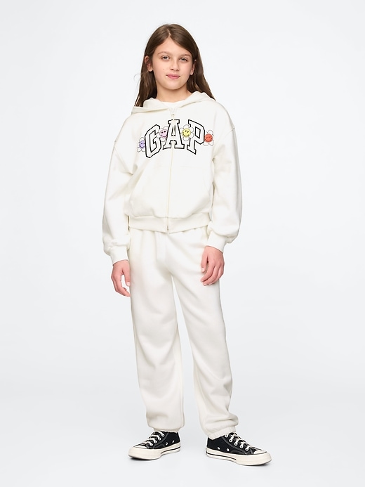 Image number 1 showing, Kids VintageSoft Logo Joggers