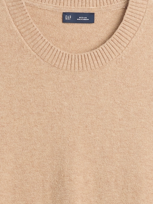 Image number 4 showing, CashSoft Crew Sweater