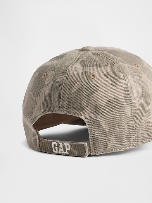 Image number 2 showing, Kids Organic Cotton Camo Baseball Hat