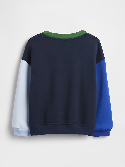 Image number 3 showing, Baby & Toddler VintageSoft Colorblock Sweatshirt