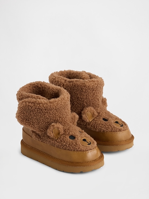 Image number 2 showing, Toddler Cozy Bear Boots