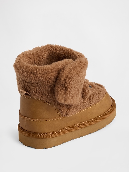 Image number 4 showing, Toddler Cozy Bear Boots