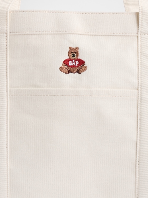Image number 5 showing, Brannan Bear Logo Denim Tote Bag