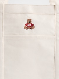 Image number 5 showing, Brannan Bear Logo Denim Tote Bag