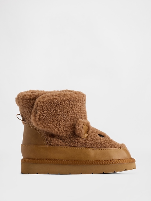 Image number 1 showing, Toddler Cozy Bear Boots