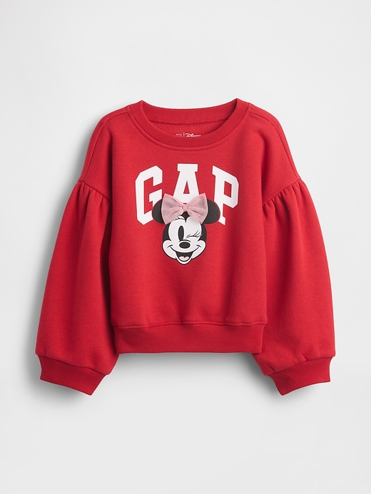 Image number 2 showing, Gap × Disney Baby & Toddler VintageSoft Logo Bubble Sweatshirt