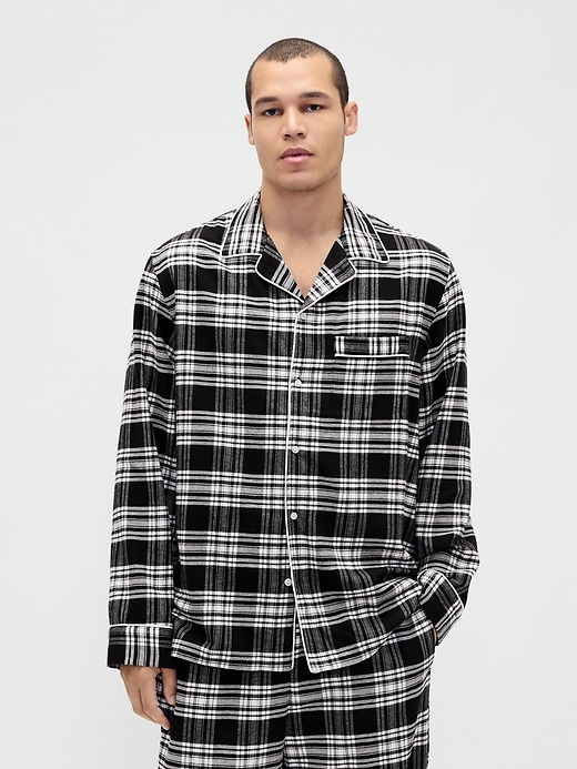 Image number 3 showing, Adult Softest Flannel PJ Shirt