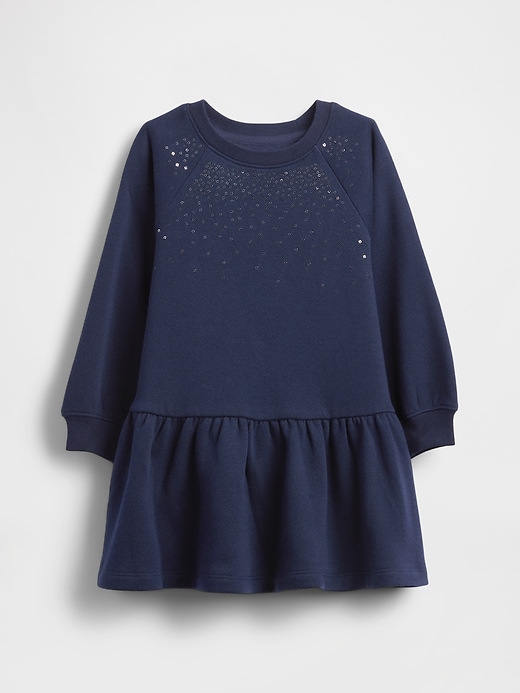 Image number 2 showing, Baby & Toddler Sweatshirt Dress