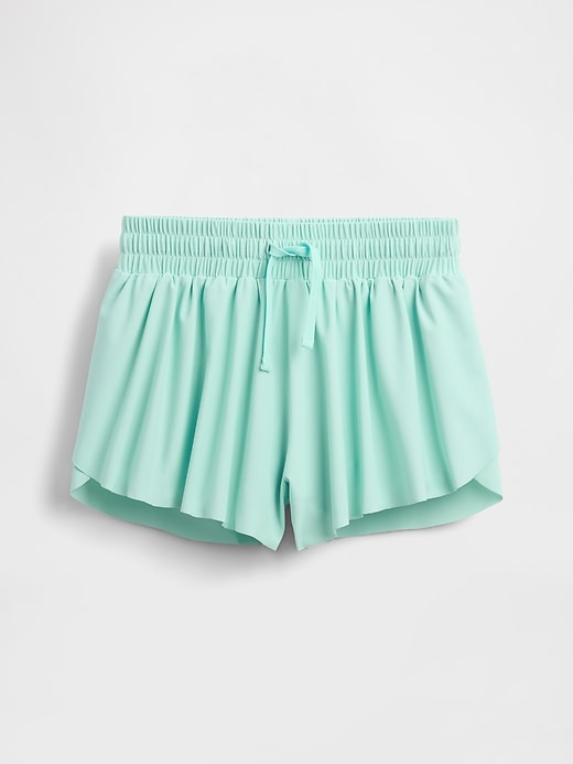 Image number 2 showing, Kids Butterfly-Hem Run Shorts