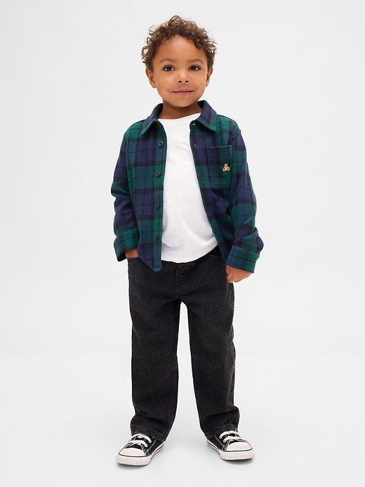 Image number 1 showing, Baby & Toddler Pull-On Baggy Jeans