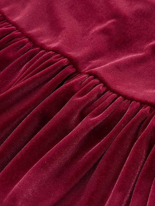 Image number 4 showing, Baby & Toddler Velour Ruffle Outfit Set