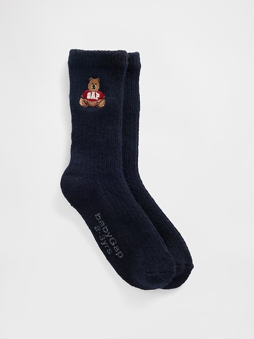 Image number 1 showing, Baby & Toddler Brannan Bear Logo Socks
