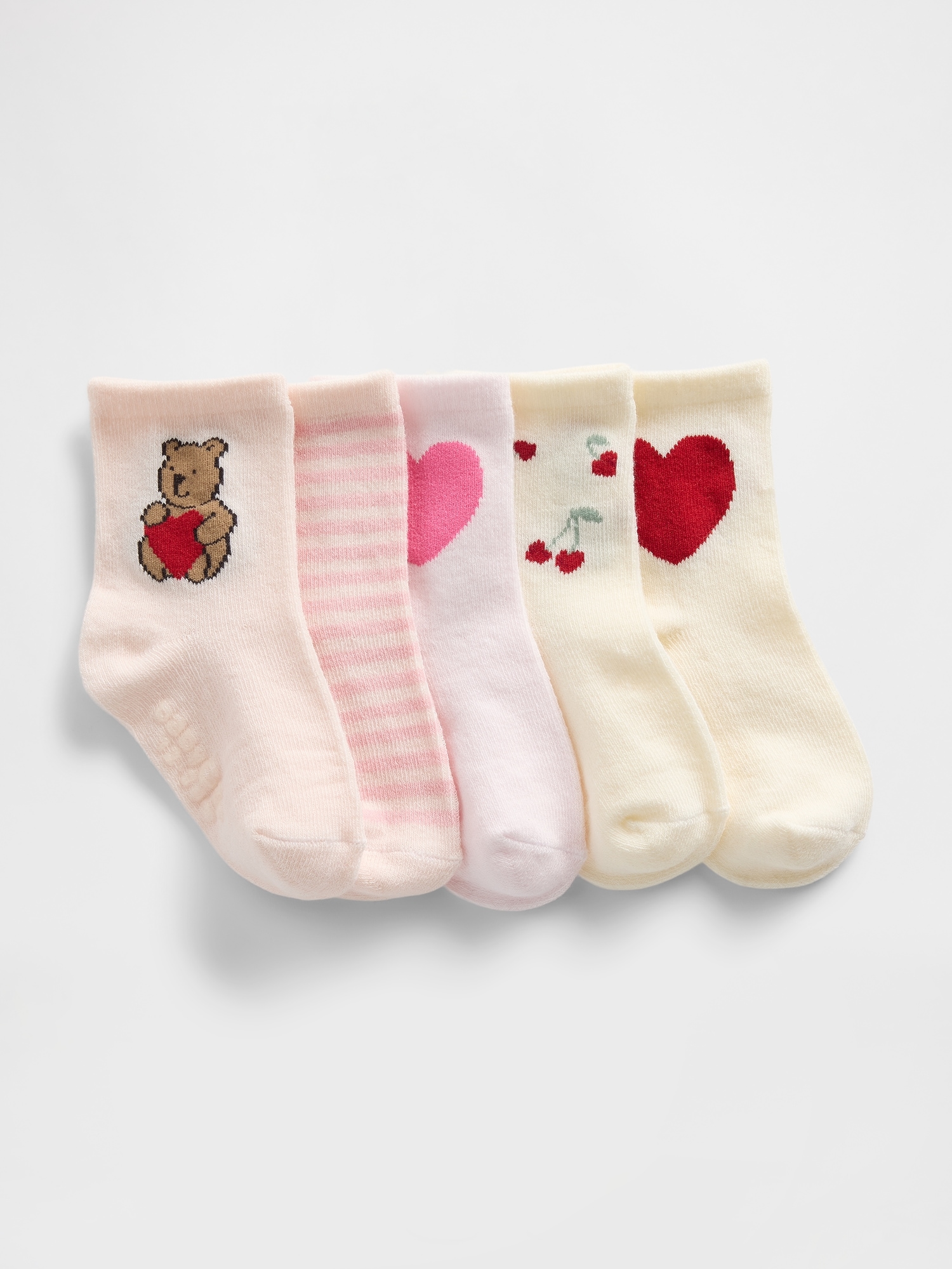CHAUSSETTES POUR BÉBÉ (PAQUET DE 5 PAIRES)