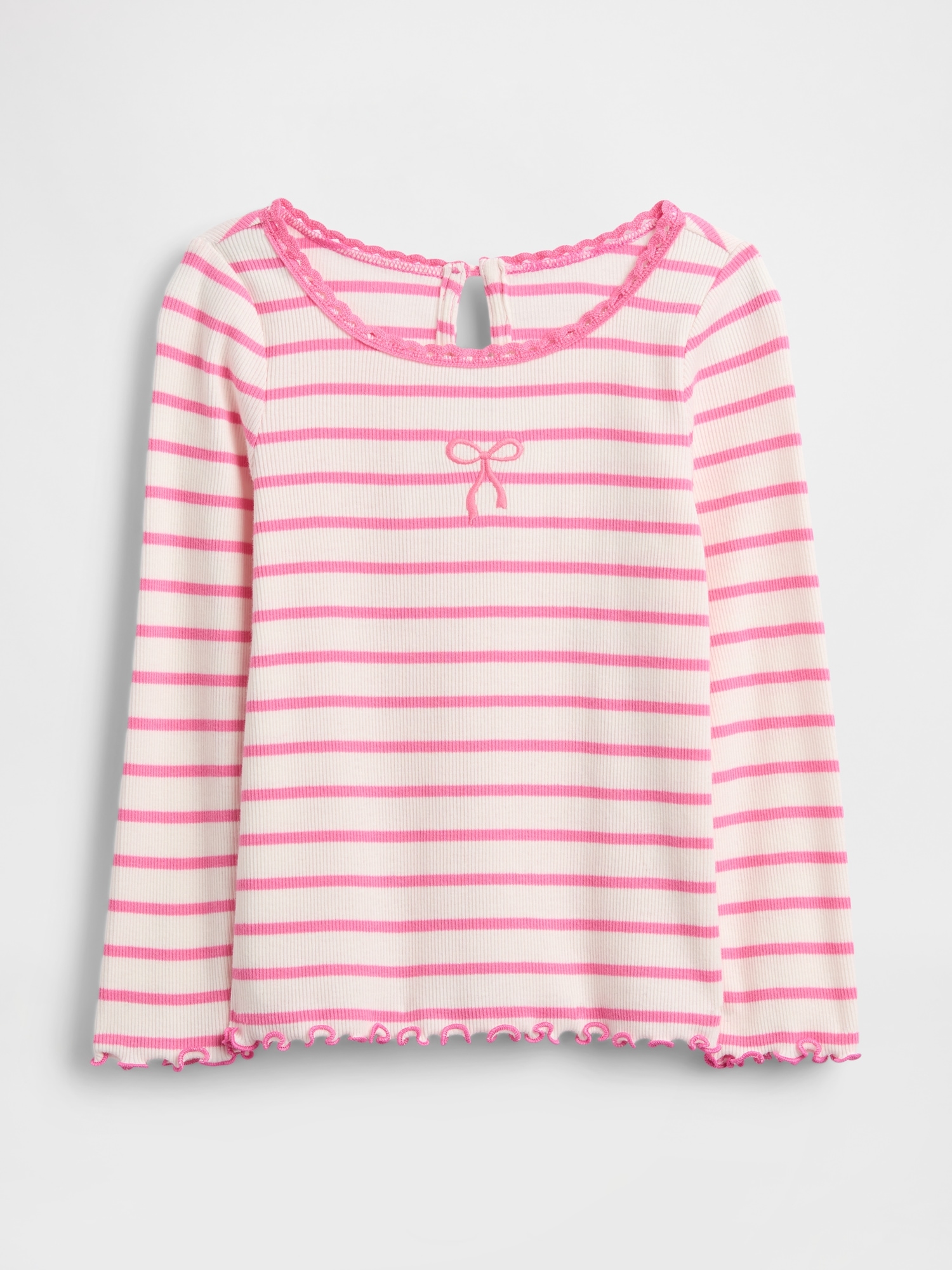Baby & Toddler Embroidered Graphic Rib T-Shirt