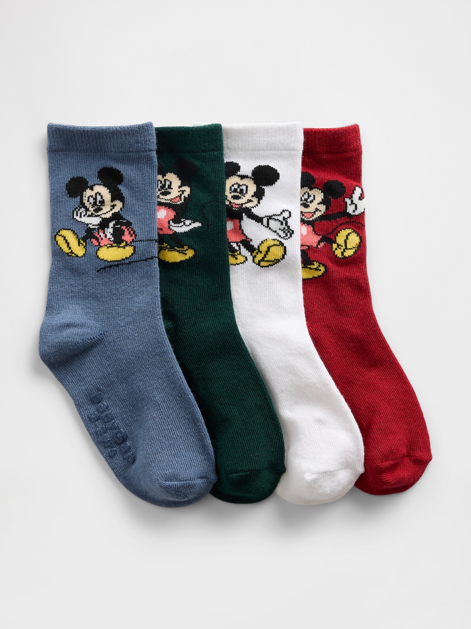 Gap × Disney Baby & Toddler Crew Socks (4-Pack)