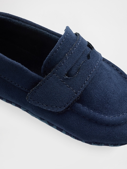 Image number 6 showing, Baby Vegan Suede Loafers