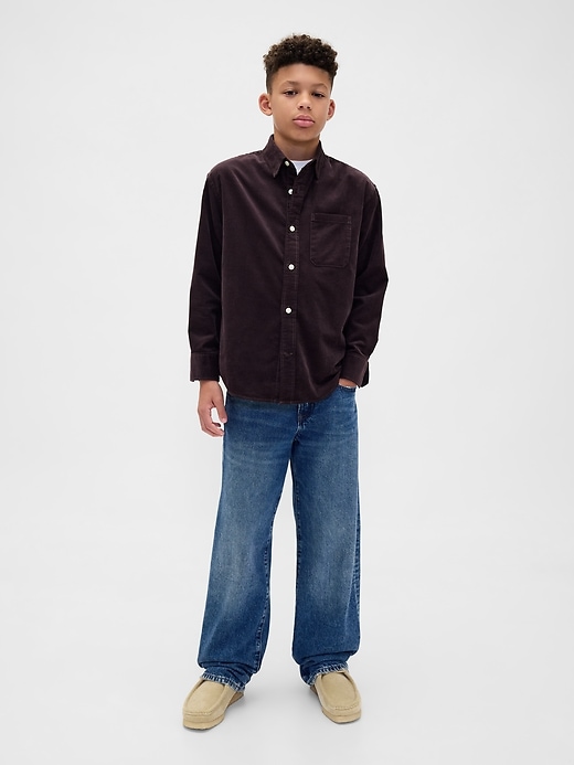 Image number 4 showing, Kids Relaxed Corduroy Shirt