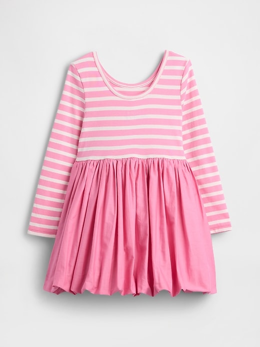 Image number 3 showing, Baby & Toddler Mixed Media Bubble Dress