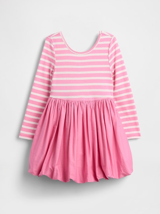 Image number 2 showing, Baby & Toddler Mixed Media Bubble Dress