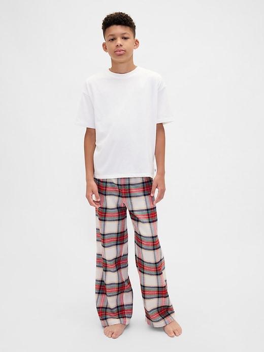 Image number 3 showing, Kids Recycled Flannel PJ Pants