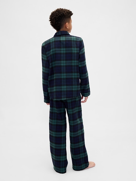 Image number 2 showing, Kids Recycled Flannel PJ Set