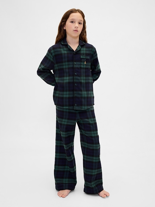 Image number 4 showing, Kids Recycled Flannel PJ Set