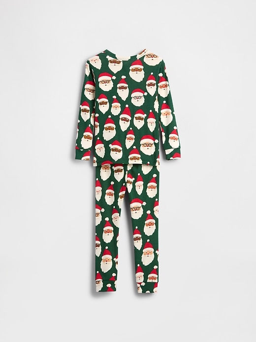 Image number 2 showing, Kids & Baby Organic Brushed Cotton Holiday PJ Set