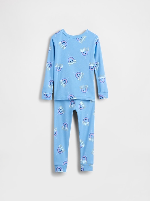 Image number 2 showing, Kids & Baby Organic Brushed Cotton Holiday PJ Set