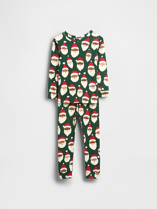 Image number 5 showing, Kids & Baby Organic Brushed Cotton Holiday PJ Set