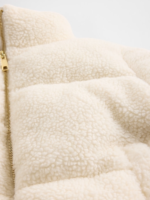 Image number 5 showing, Kids Sherpa Puffer Jacket