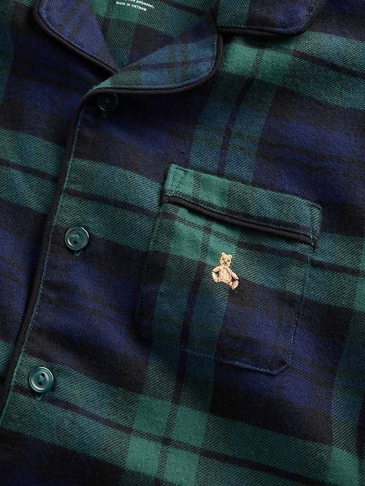 Image number 5 showing, Kids Recycled Flannel PJ Set