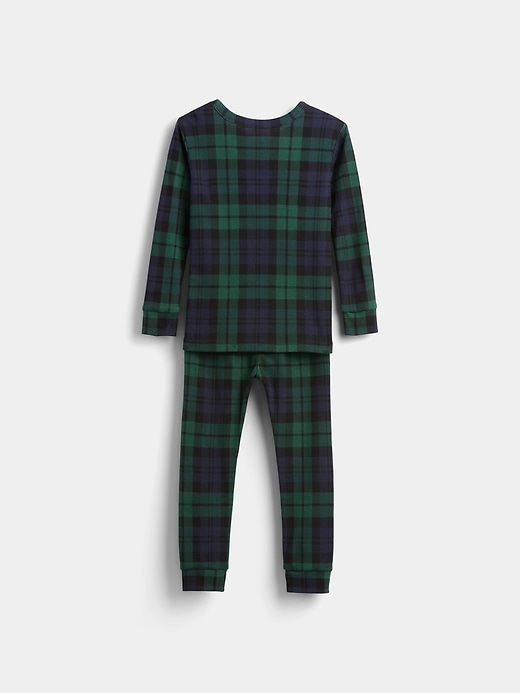 Image number 2 showing, Kids & Baby Organic Brushed Cotton Holiday PJ Set
