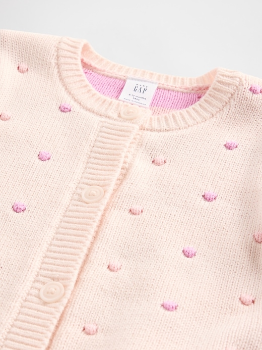 Image number 3 showing, Baby Cardigan Sweater Outfit Set