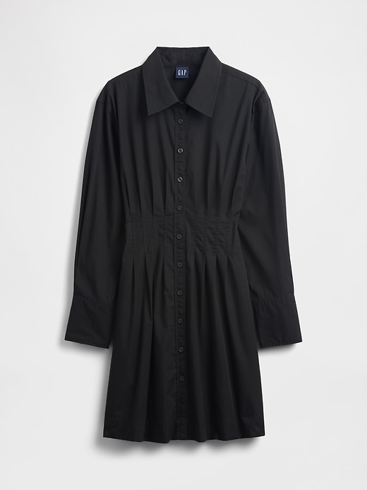 Image number 5 showing, Pleated Mini Shirtdress
