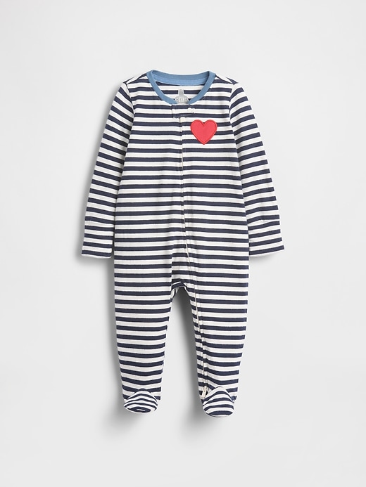 Image number 1 showing, Baby First Favorites Footed One-Piece