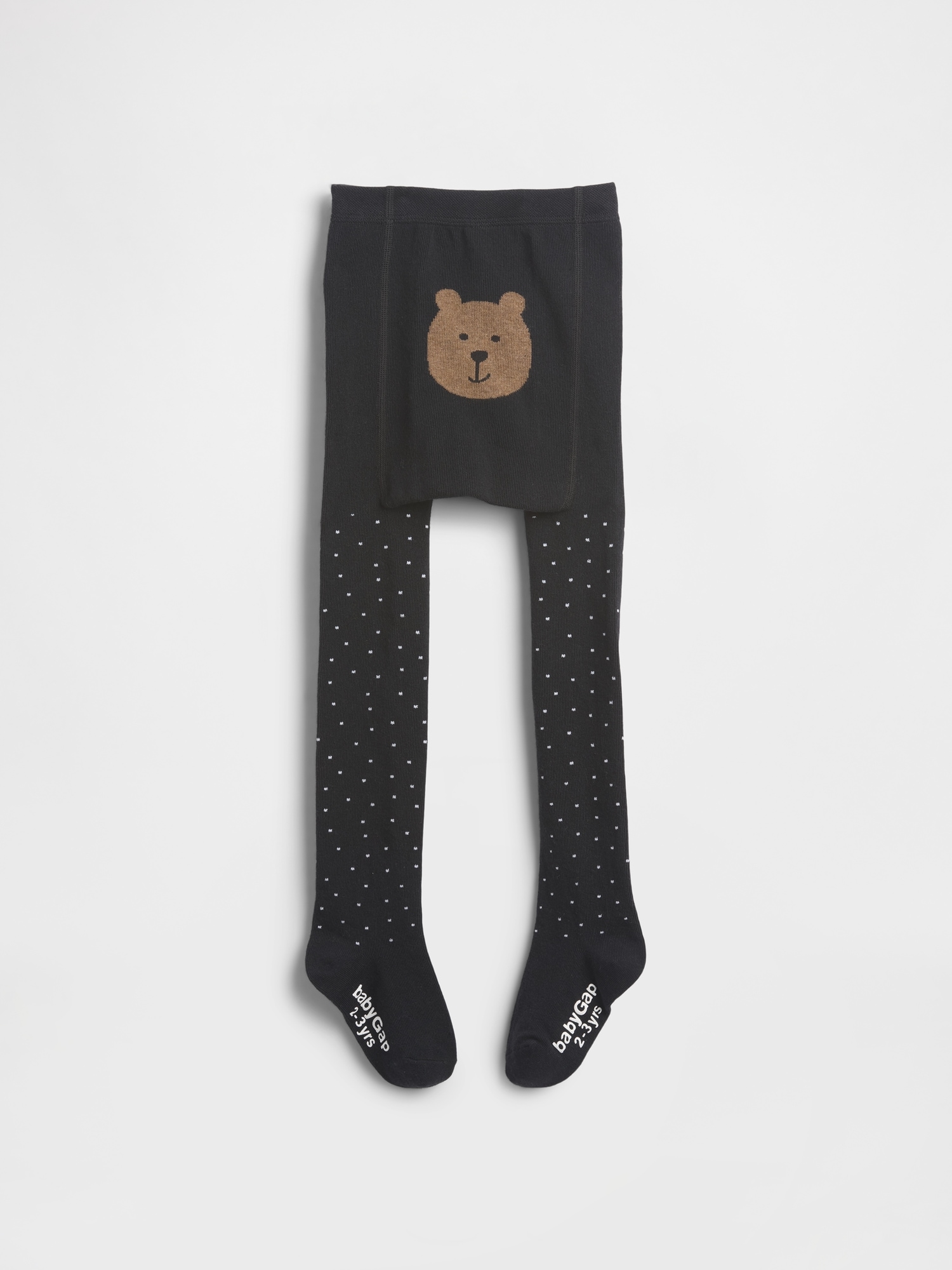 Baby & Toddler Glitter Dot Bear Tights
