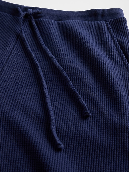 Image number 5 showing, Waffle Wide-Leg PJ Pants