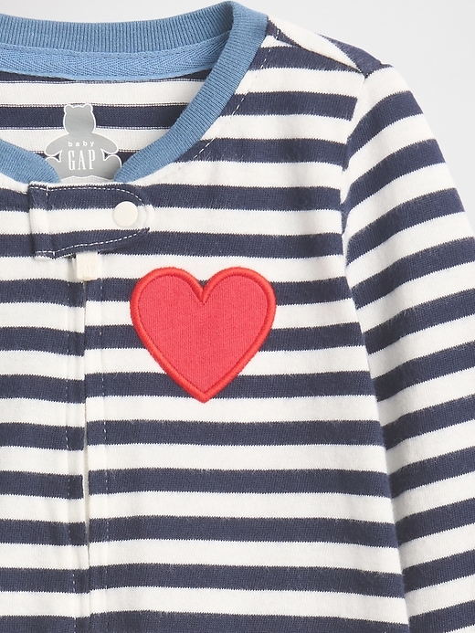 Image number 3 showing, Baby First Favorites Footed One-Piece