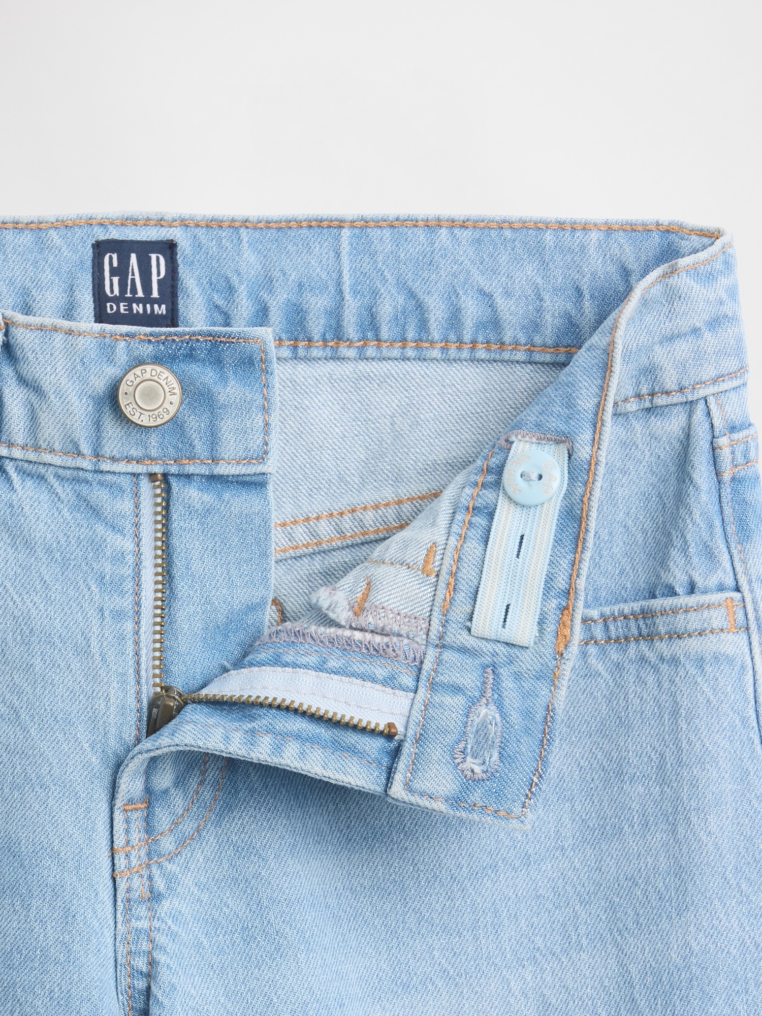 Kids Low Rise Straight Jeans