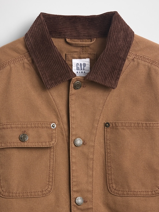 Image number 5 showing, Kids Canvas Utility Jacket