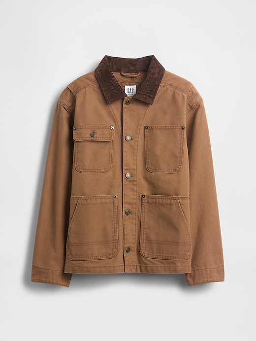 Image number 2 showing, Kids Canvas Utility Jacket