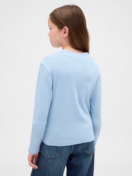 Image number 3 showing, Kids Rib Mockneck T-Shirt