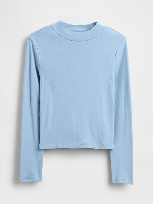 Image number 2 showing, Kids Rib Mockneck T-Shirt