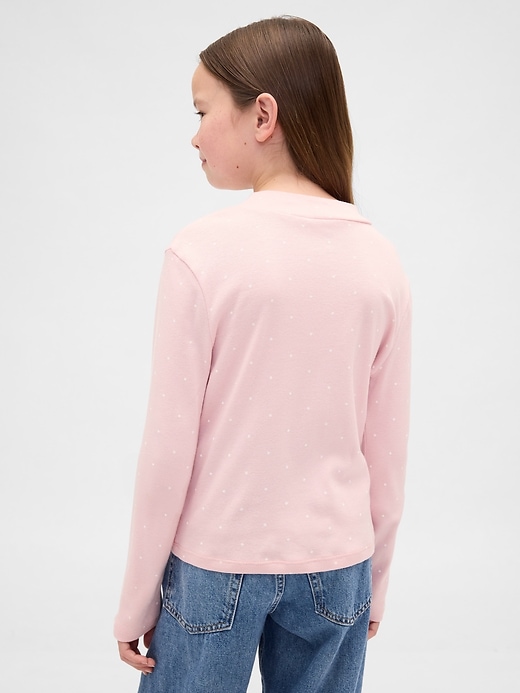 Image number 3 showing, Kids Rib Mockneck T-Shirt