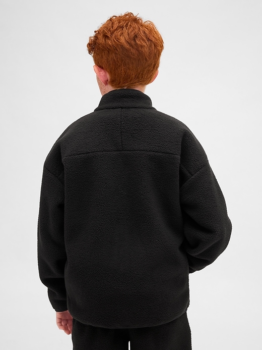 Image number 3 showing, Kids Relaxed Sherpa Jacket