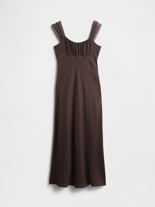 Image number 5 showing, Mixed Media Maxi Dress