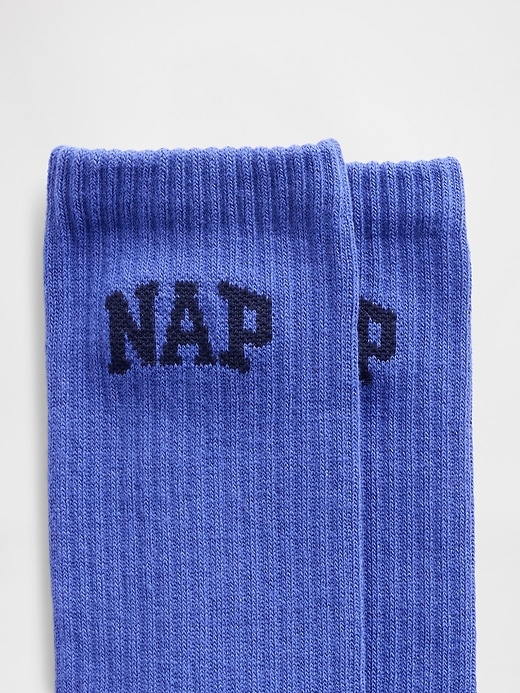 Image number 2 showing, NAP Logo Crew Socks