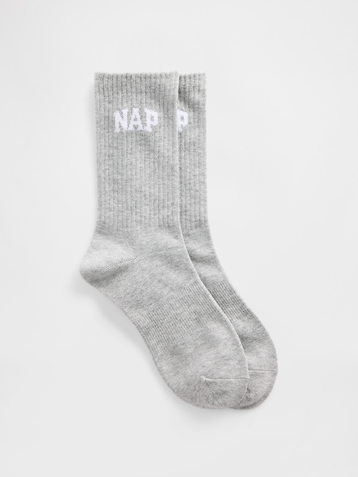 Image number 1 showing, NAP Logo Crew Socks